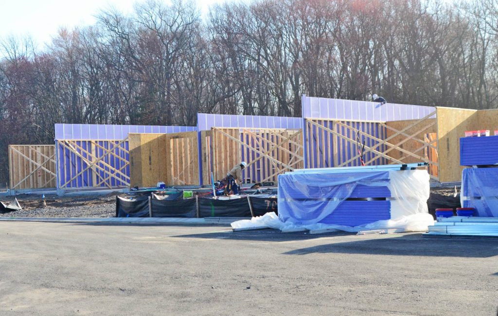 New Coastal Villas under construction