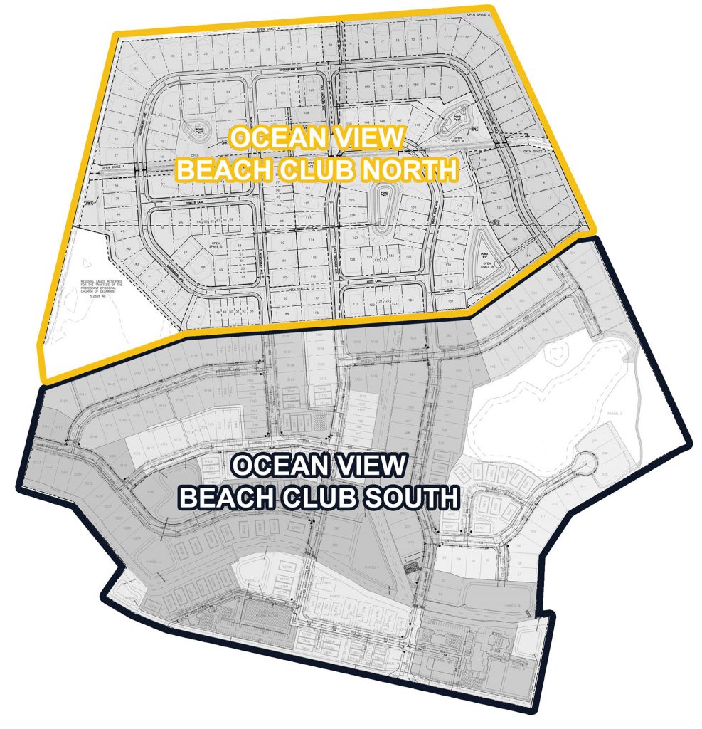 Site Plan Ocean View Beach Club Bethany Beach Delaware